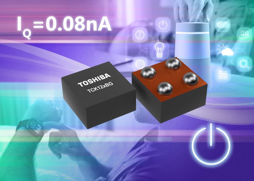 Toshiba annonce des commutateurs de charge avec une consommation au repos ultra-faible de 0,08 nA